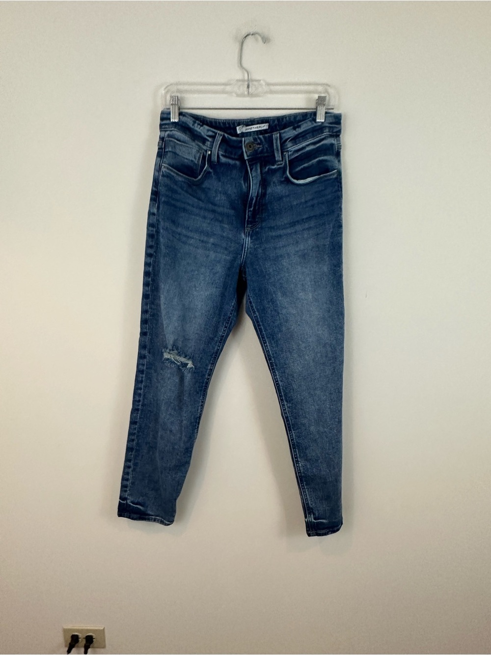 Whetherly High-Rise Dark Blue Women's Jeans Size 29 Women's